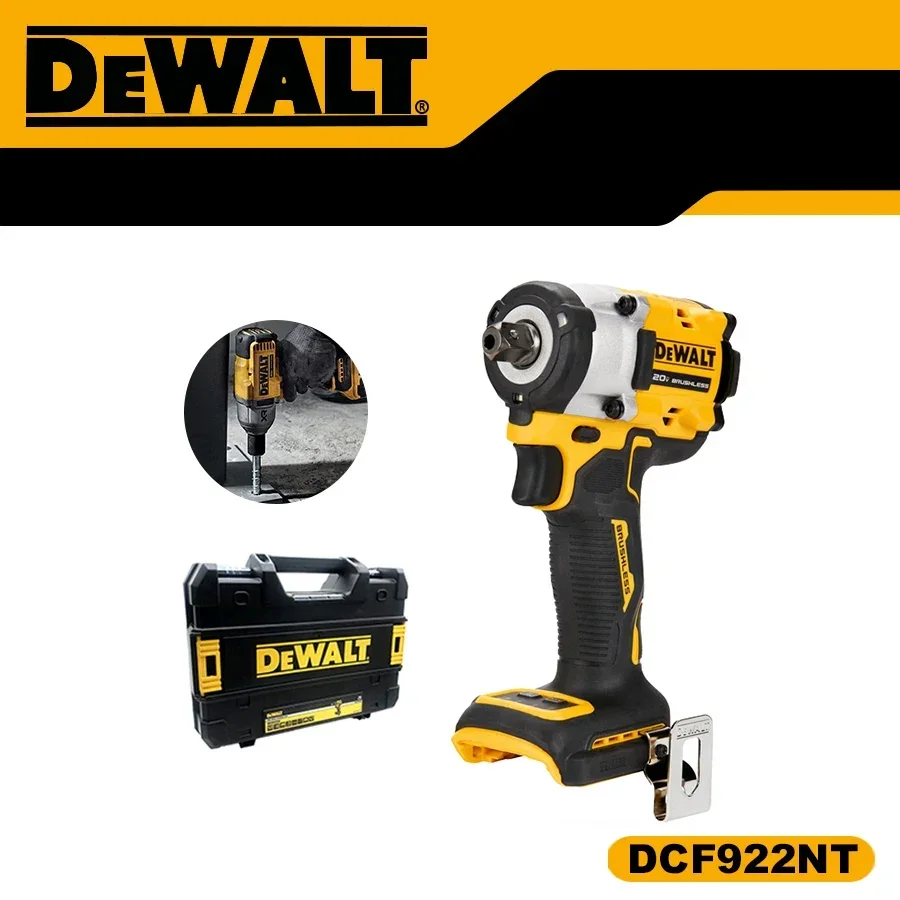 DEWALT DCF922NT Brushless Charging 20V Impact Wrench  Strong Torque LED Lighting Stepless Speed Control Strong and Durable Tool