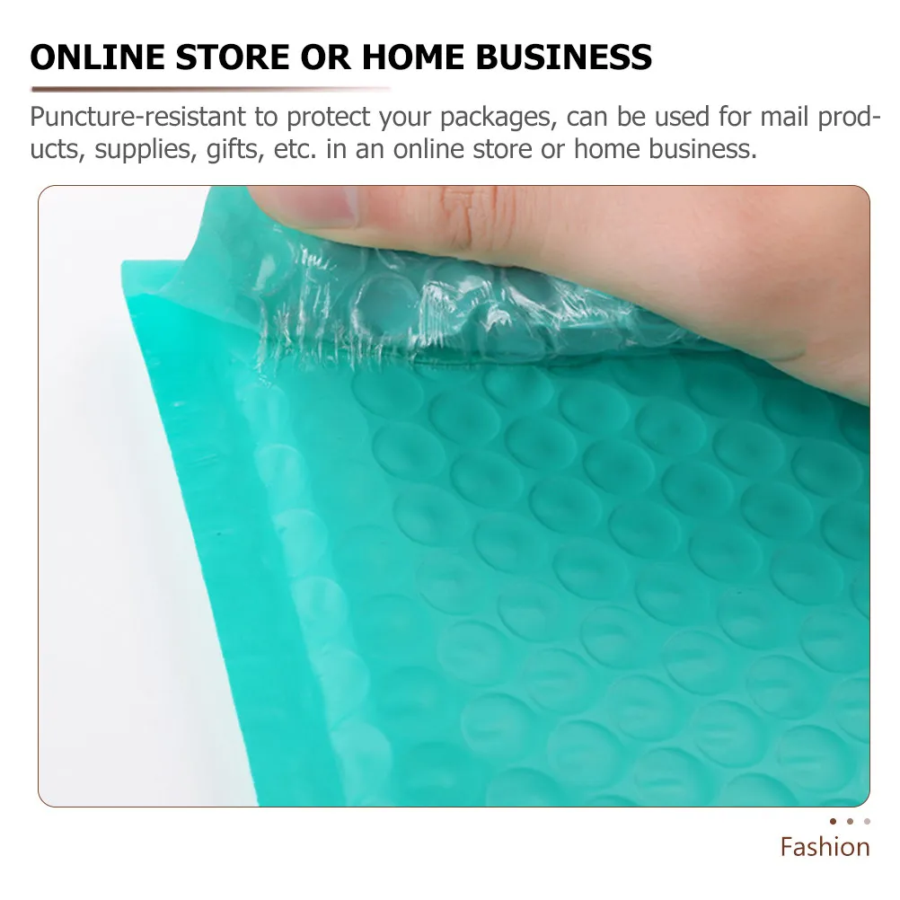 50Pcs Bubble Mailer Bags Pe Delivery Envelope Self Sealing Padded Cushion Shipping Packaging for Small Business Supplies