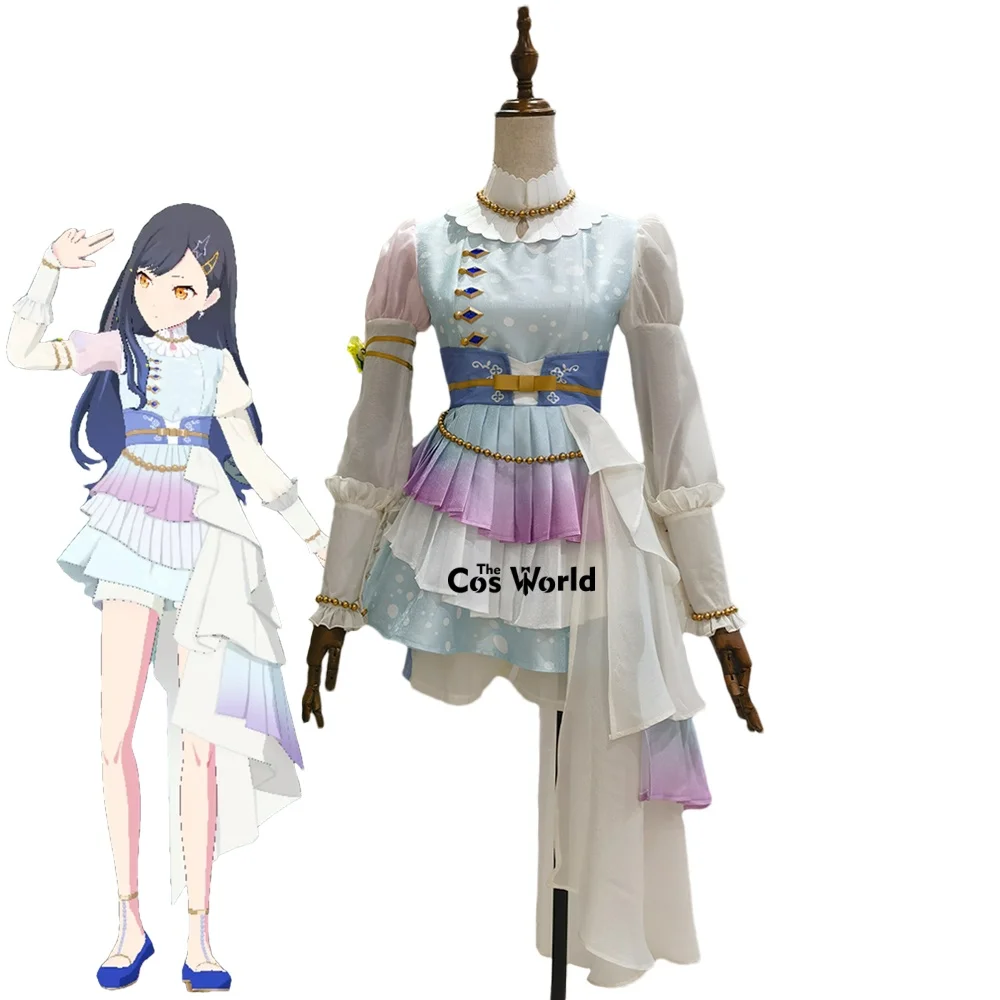 

PJSK Project Sekai Colorful Stage Feat Springtime Maiden's Hagoromo Shiraishi наряды аниме костюмы для косплея