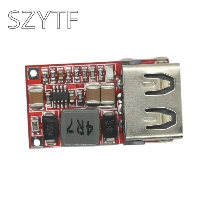 6-24V 12V/24V To 5V 3A CAR USB Charger Module DC Buck Step Down Converter 12V 5V Power Supply Module