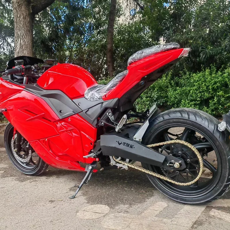 Moto électrique à moteur central pour adulte, 15kW, 8000W, vitesse rapide, longue portée 200km