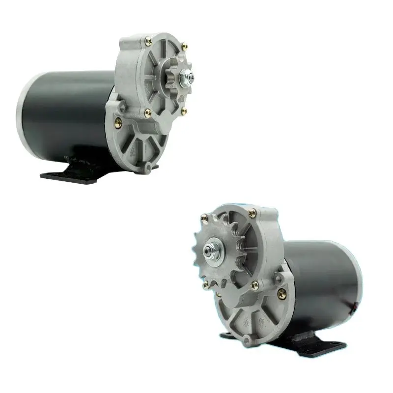 Imagem -02 - Motor Multiúso dc com Roda de Corrente Alto Torque Ímã Permanente Desaceleração 12v 24v 500w 200rpm Dentes 14 Dentes 428