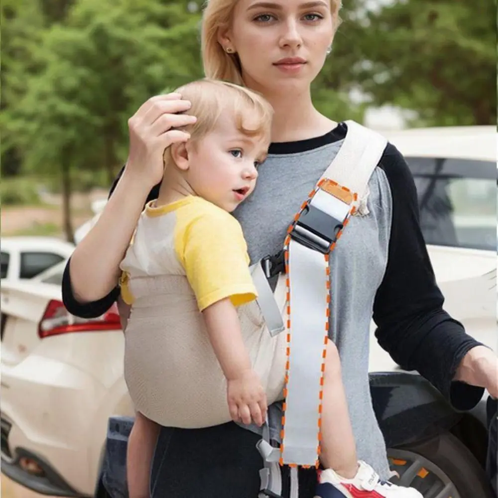 

Solid Color Baby Wrap Carrier Newborn Front Holding Infant Kangaroo Bag Newborn Sling Wrap Mesh Adjustable Baby Hip Seat Newborn