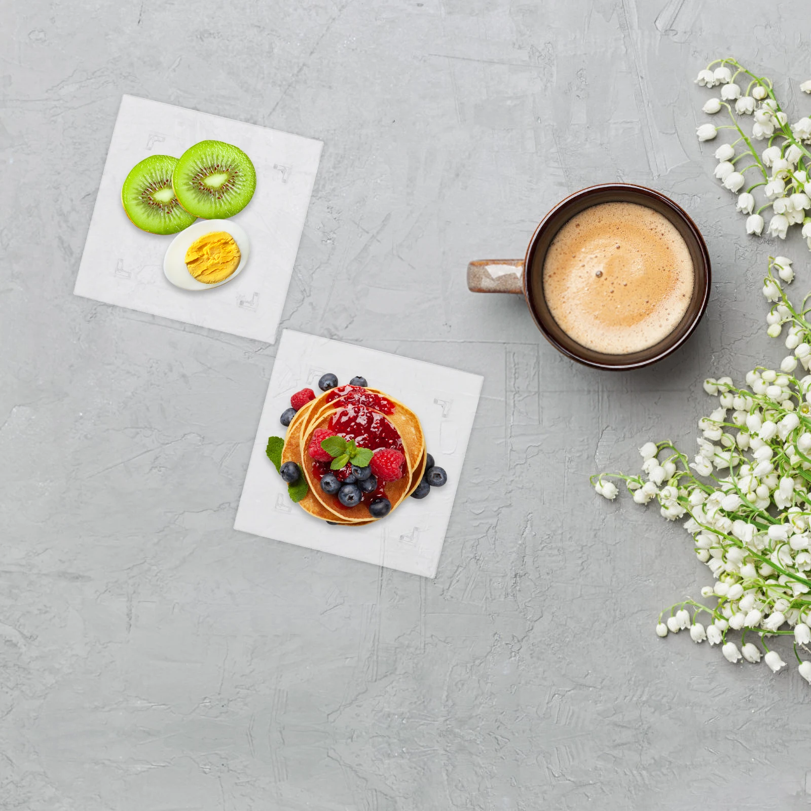 

50Pcs Disposable Serving Trays Stylish Cake and Cookie Trays for Parties Buffet Catering Dessert Display Stands for Social