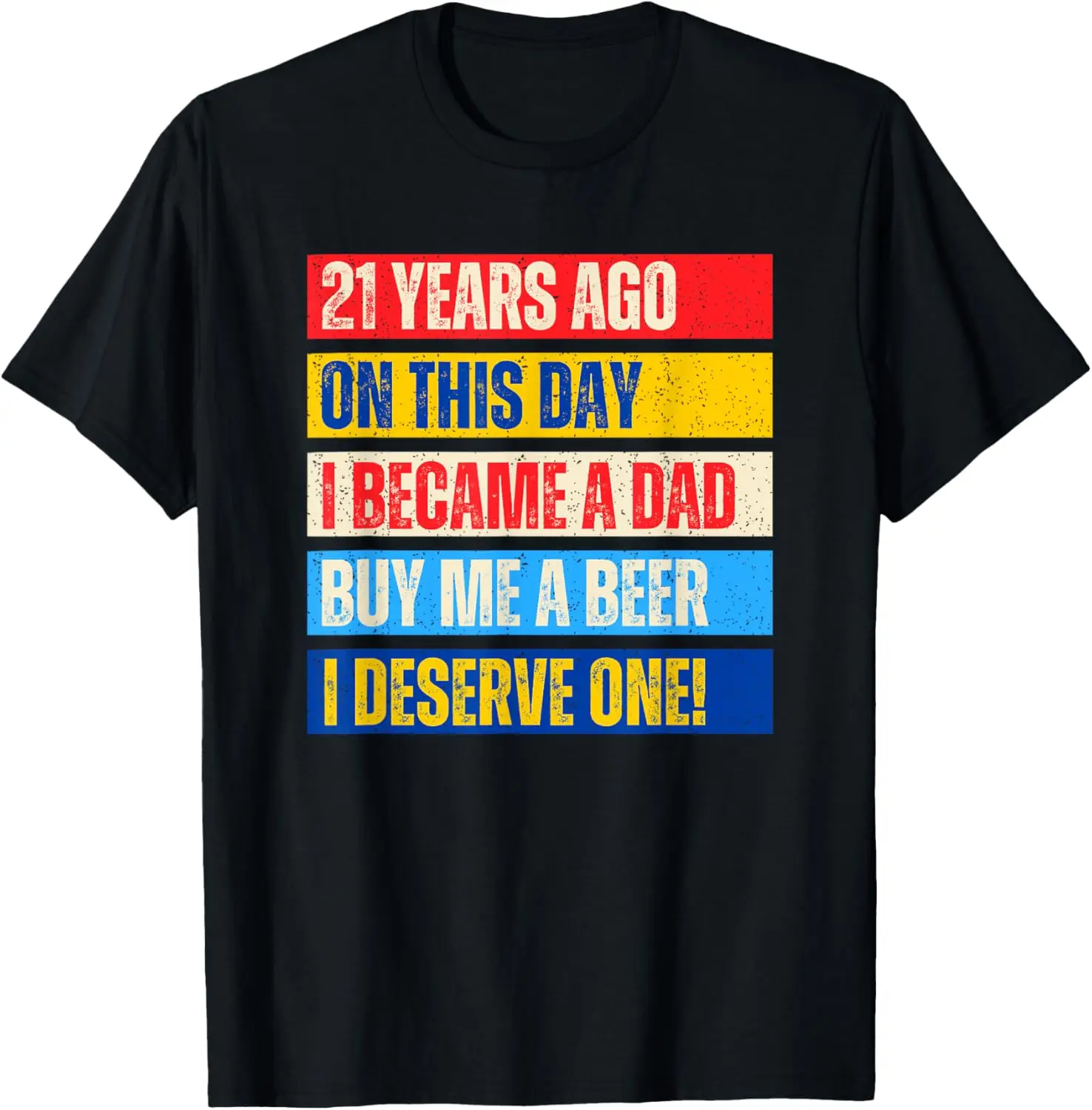 

Футболка с пивом на 21 день рождения, сын, дочь, папа, отец, 21 год нужно