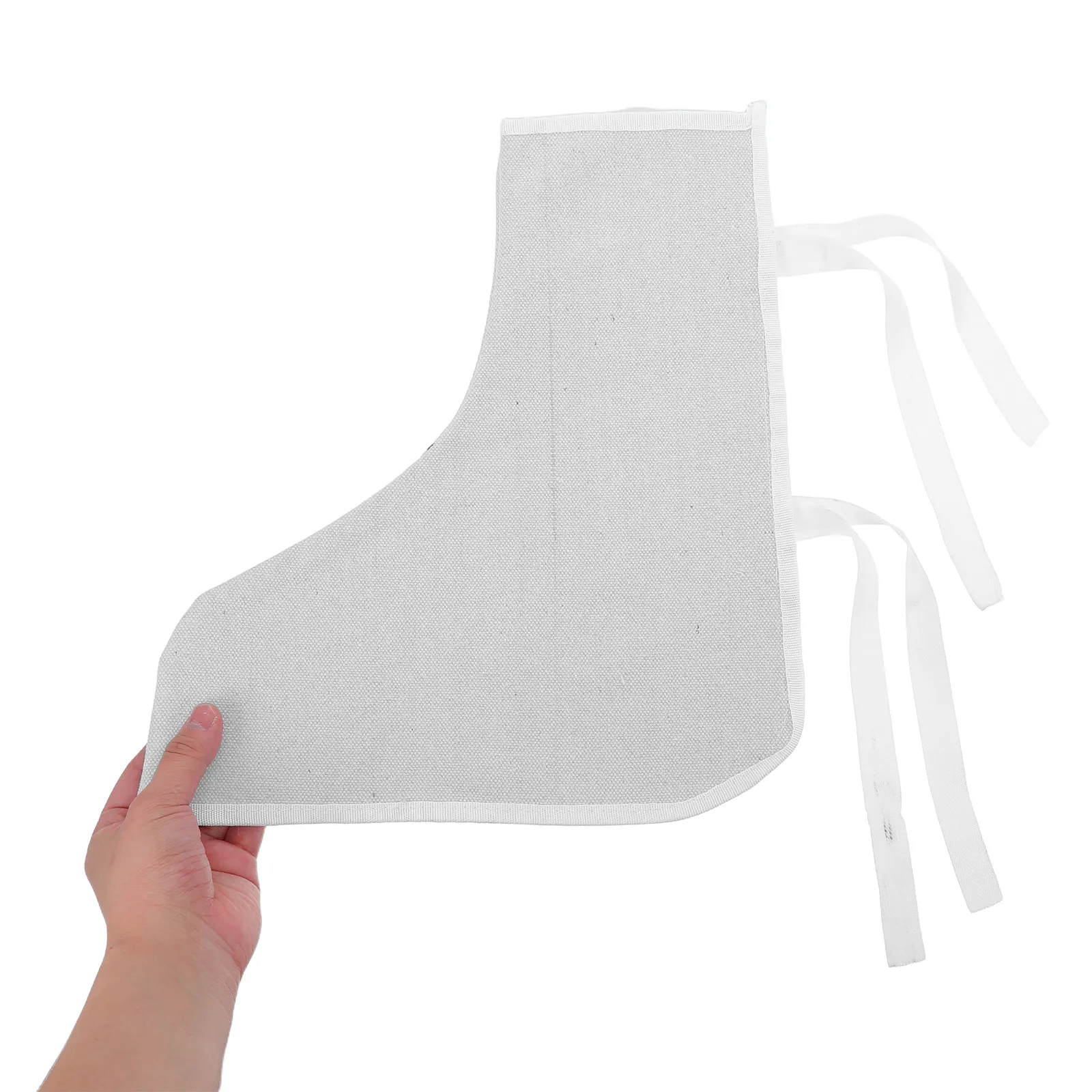 2Pcs Welding Shoe Covers Flame Resistant Heavy Duty Canvas Boot Protectors Adjustable Full Foot Cover for Men Welding Shoe
