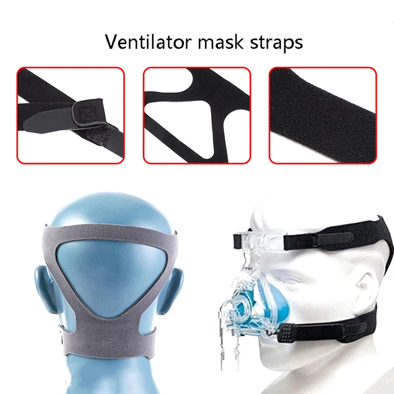 1pcs Snoring Without Mask CPAP Headgear Universal Headgear Sleep Apnea Cpap Machine Ventilator Replacement Headband