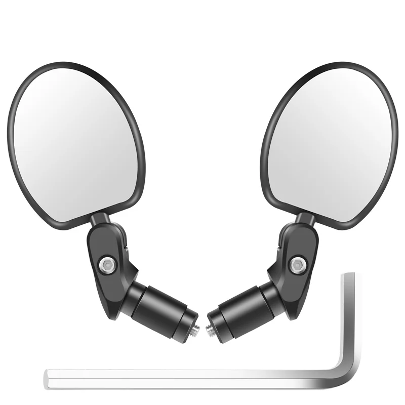 AliExpress West Biking WEST BIKING Bicycle Rearview Mirror 360° Rotation Clear Vision Bar End Cycling Rear View Mirror MTB Road Bike Accessories