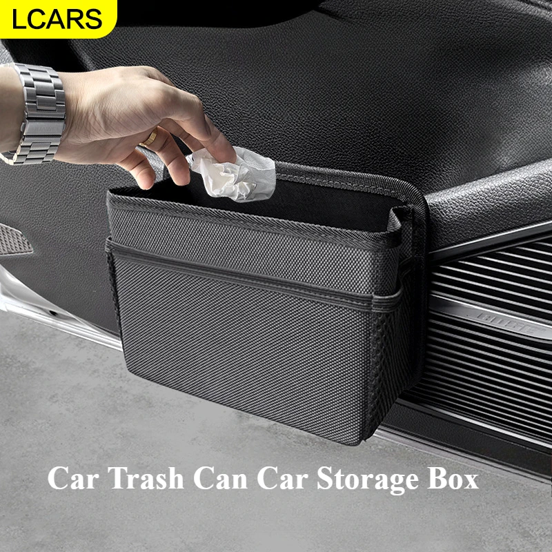 

Lcars-Car Trash Can, Car Storage Box, Multiple Colors Available, with Different Car Interiors, Can Be Used in Multiple Scenes, Easy to Store