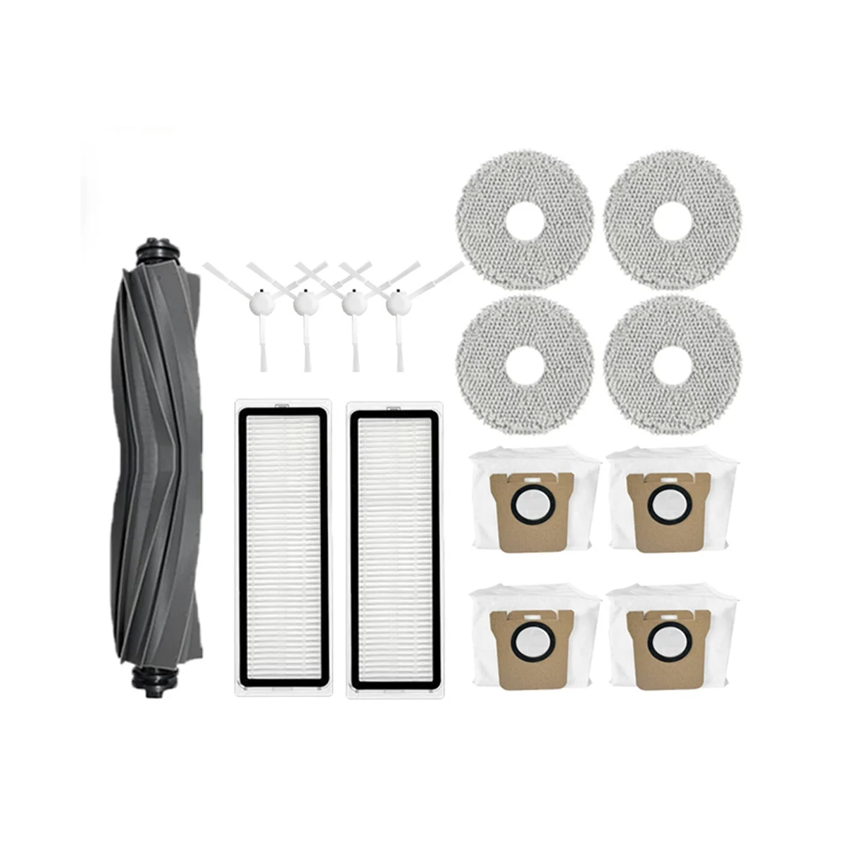 لملحقات L10S Ultra / S10 Pro لـ Omni 1S B101CN X10 + روبوت فراغ فرشاة جانبية رئيسية مرشح ممسحة-HIM