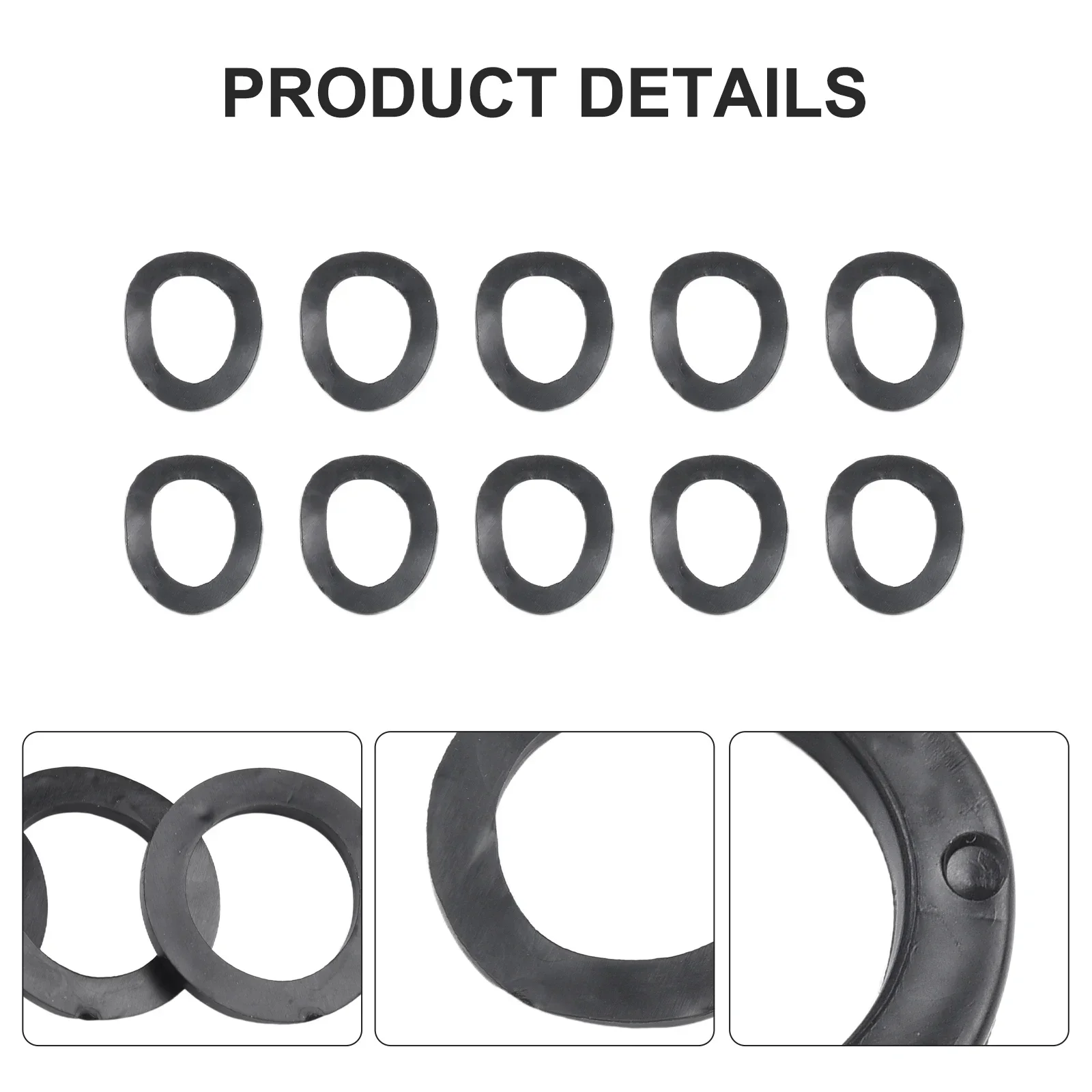 1 Inch Bar Orings Replacement Orings Home Workout Gym Accessories Vertical Rubber Ring Plastic Material 25mm Size