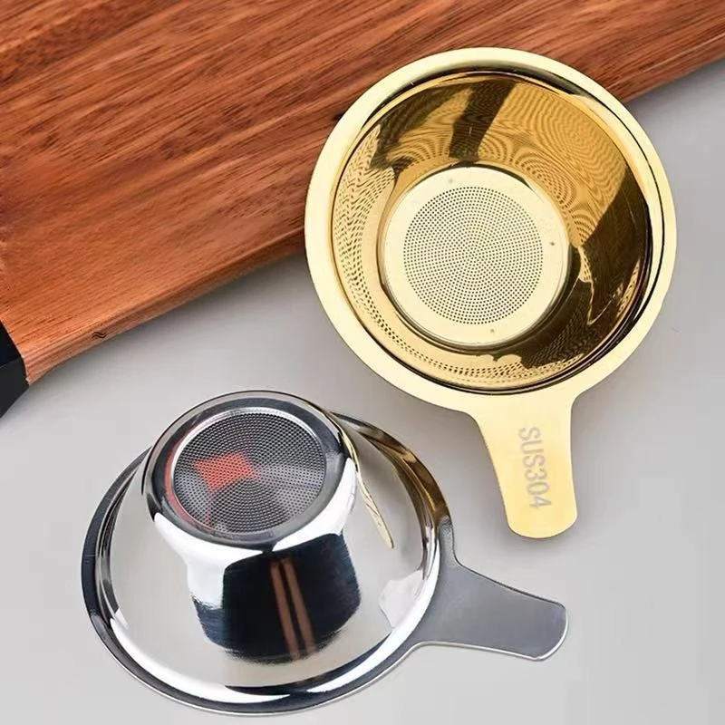 Tea drain 304 stainless steel tea filter tea filter high-end tea filter tea set accessories tea filter