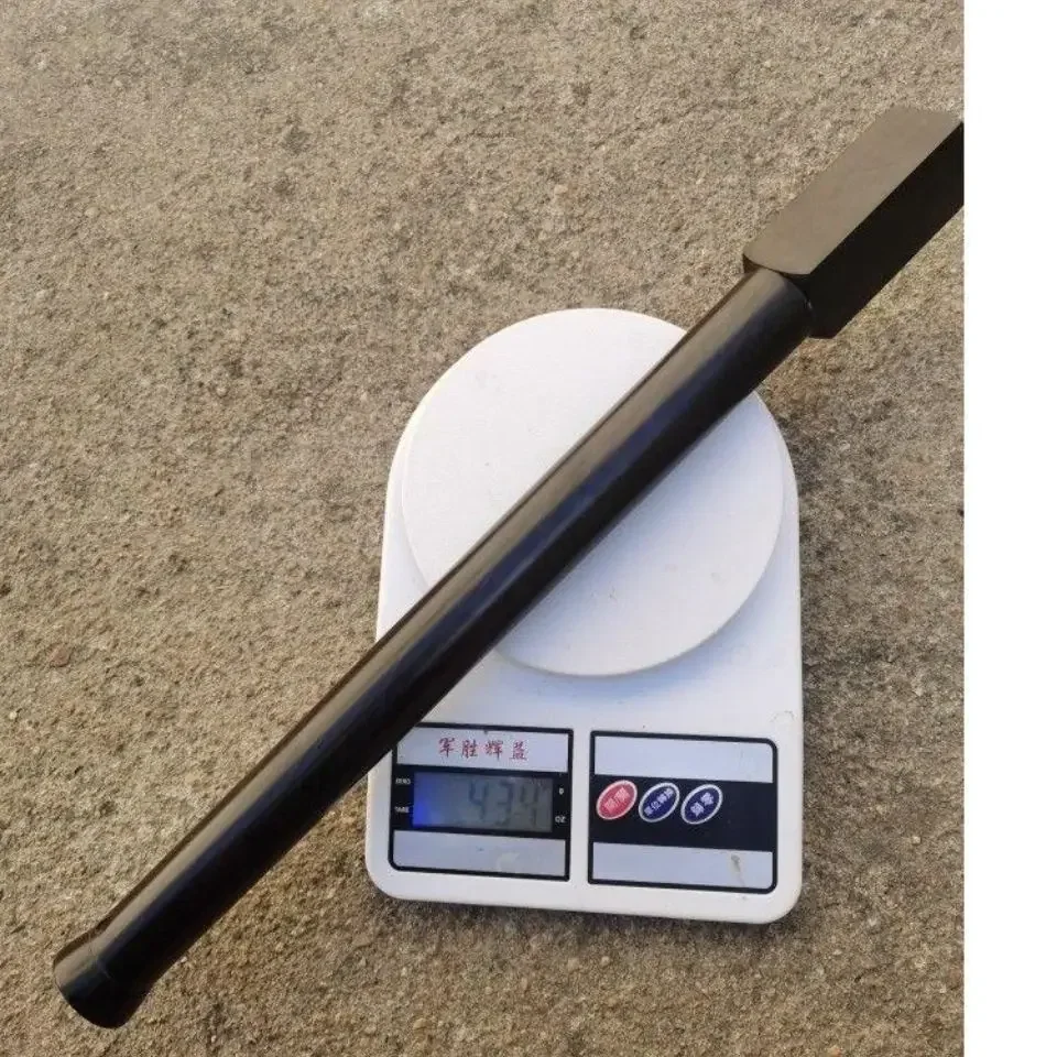 Bastone corto in legno Fitness Viola chiaro Ebano Cane batte Manica EDC Trench Hammer Strumenti per auto di autodifesa