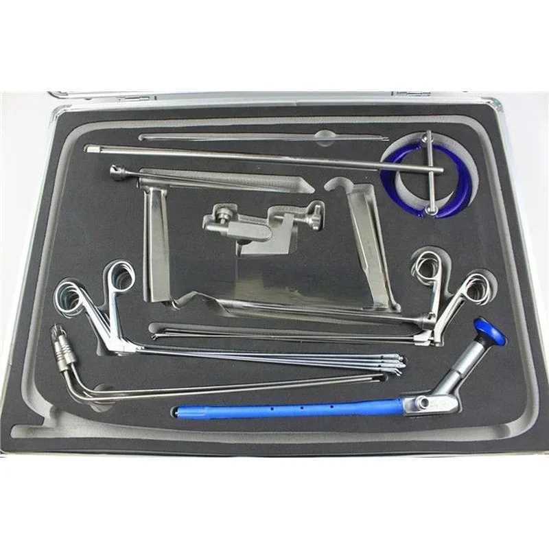 E. N. T Self-Retaining Laryngoscopy Set Laryngoscope Tube