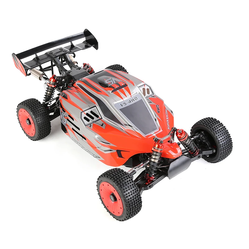ROFUN V5 high-end off-road vehicle model with 1/5 , 45CC four-wheel drive fuel remote control