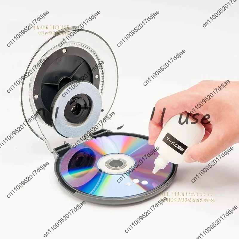 CD Repair Machine DVD Data Recovery Set Cleaning Liquid Paste Tool Cleaner CD Disc Scratch Repair Equipment