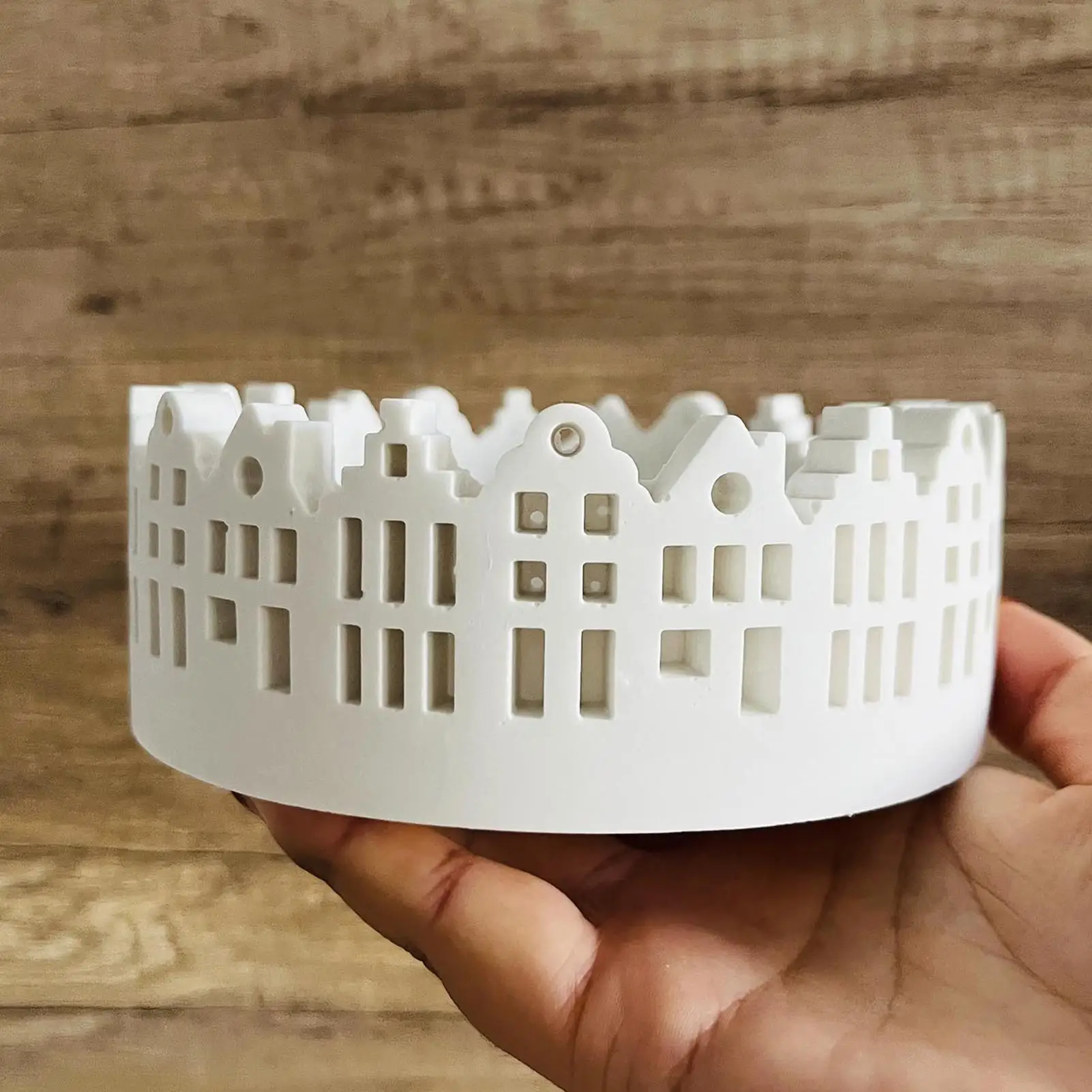 

Силиконовая форма для подсвечника, полая силиконовая форма, корпус, антипригарный гаджет ручной работы для корпуса, центральная часть, свеча, мыло, торт