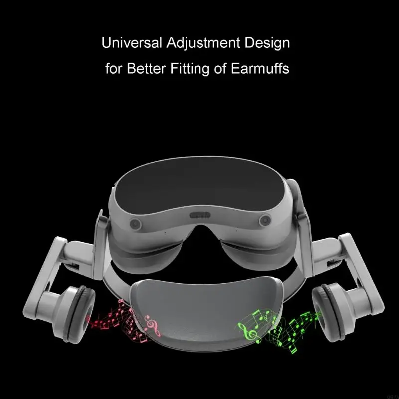 1 Pasang Penutup Telinga Headset VR Pengurang Kebisingan Headphone Penutup Telinga Suara untuk Aksesori Pico 4 /4 Pro VR