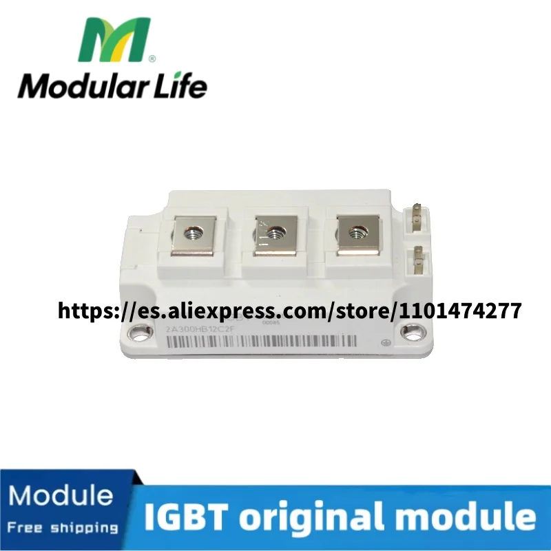 

2A300HB12C2F 2A300HB12C2F-ENG FF300R12KT3 FF300R12KT4 FF300R12KE3 IGBT NEW AND ORIGINAL MODULE