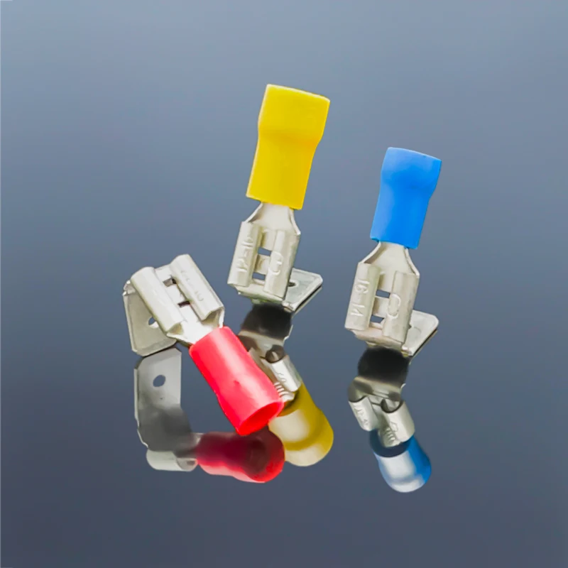 Piggy Back Disconnector Female And Male Strap Shovel Cold Pressing Terminal With Copper Sleeve Quick Connectors