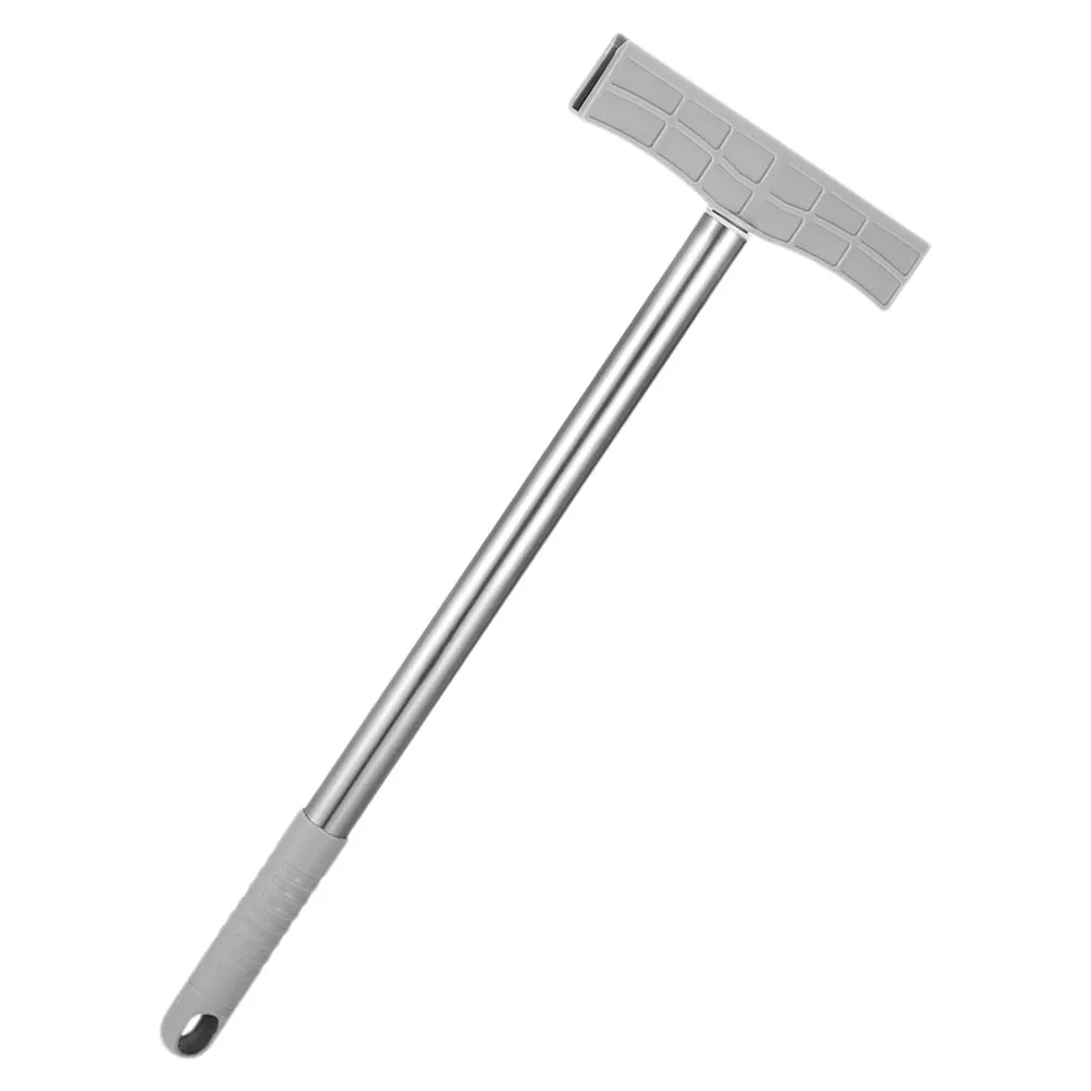 Penyangga Genggam Dapat Disesuaikan Bahan Stainless Steel untuk Parade, Panduan Tangan, Tanda Tangan Ringan, Tongkat Poster Portabel