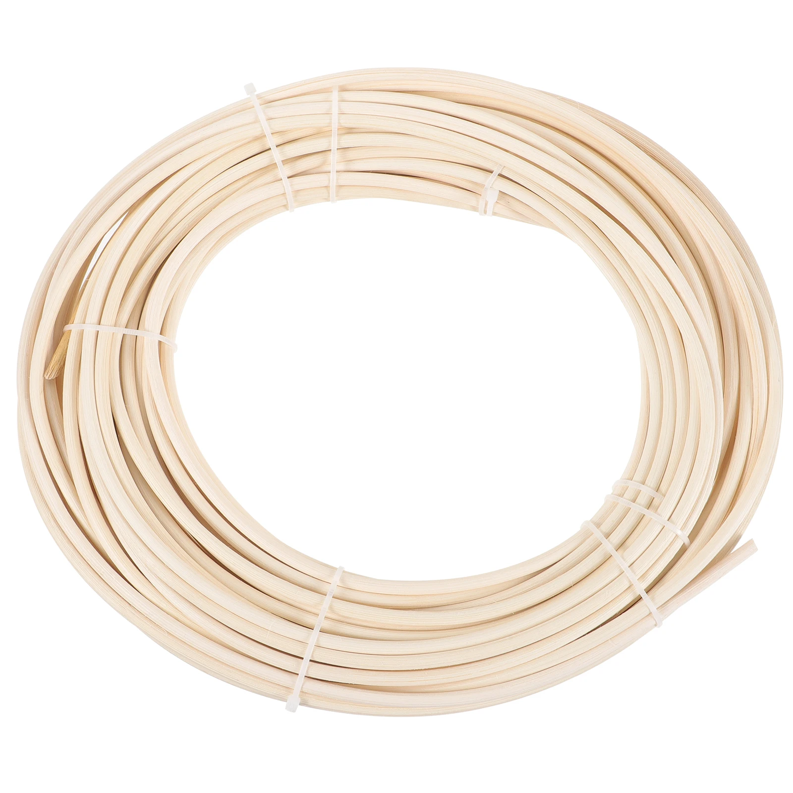 

Rattan DIY Material 5mm Round Reed for Chair Basket Weaving Supplies Furniture Repair Kit Cane Storage Tank Blank Label Garden