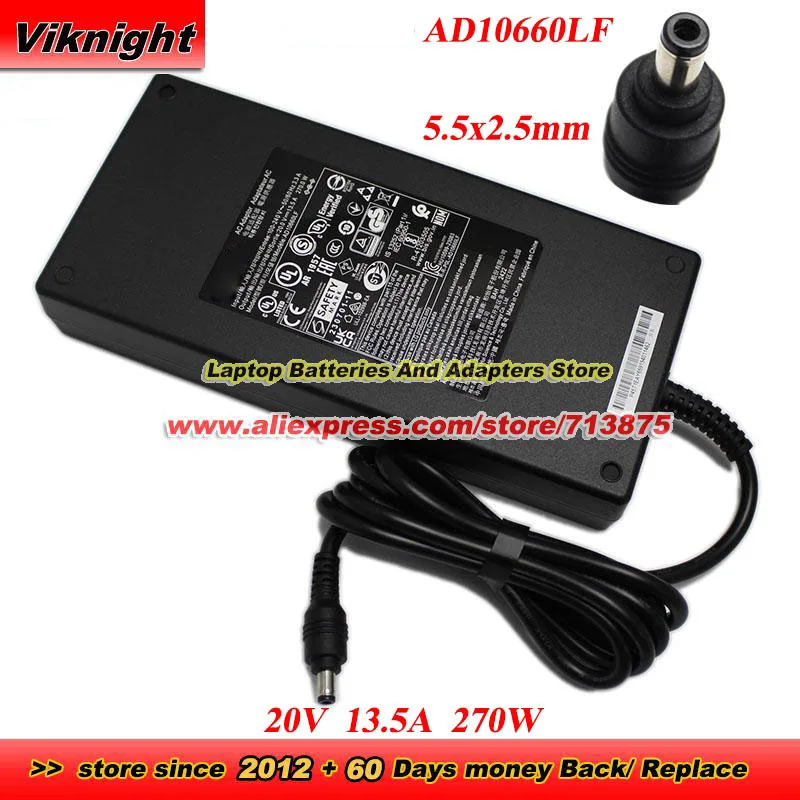 

AD10660LF AC Adapter 20V 13.5A 270W 5.5x2.5mm for 39GS96 45GS96 45GS96QB 45GS96QB-B 45GS95QE 32GX870A-B OLED LCD Monitor
