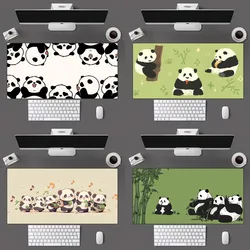 Cute Cartoon Panda Mousepad Mousepad Gamer Mouse Pad Size For Office Long Table Mat