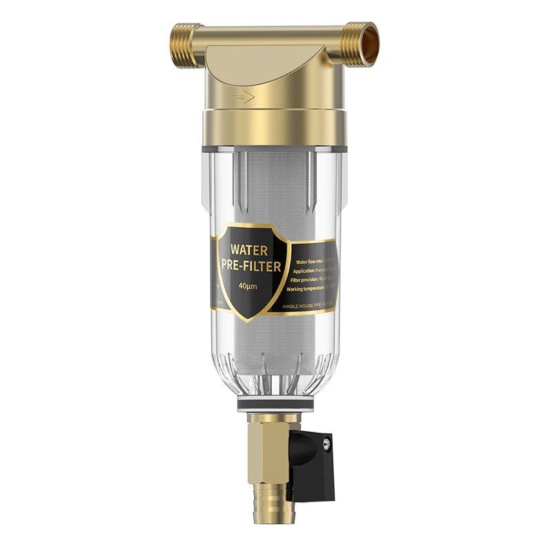 Bronze water purifier, pre-filter, copper pre-filter, a household water treatment device used to remove rust and sediment.