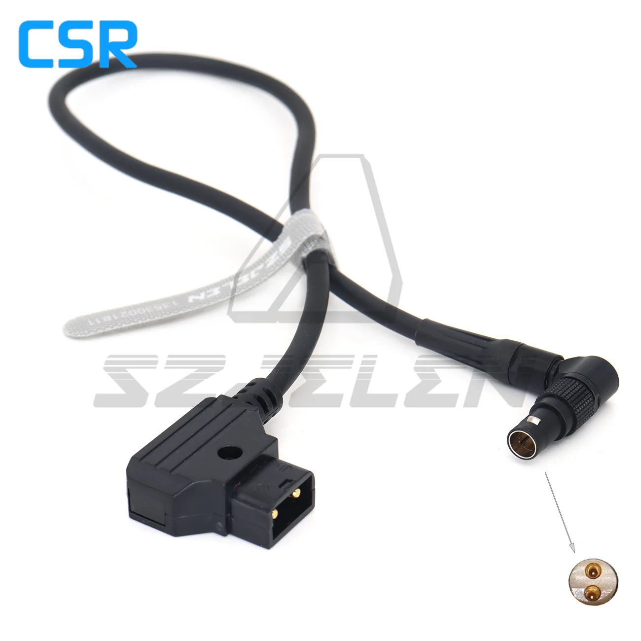 DTAP a 0B 2 pines macho para Teradek Bolt Pro, CVW SWIFT,Hollyland 600, SmallHD Cine 7, Cable de alimentación de cámara PYXIS 6K