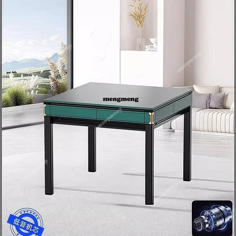 

Modern Foldable Mahjong Tables Nordic Automatic Shuffling Low Noise Mahjong Game Kitchen Dining Tables Home Furniture
