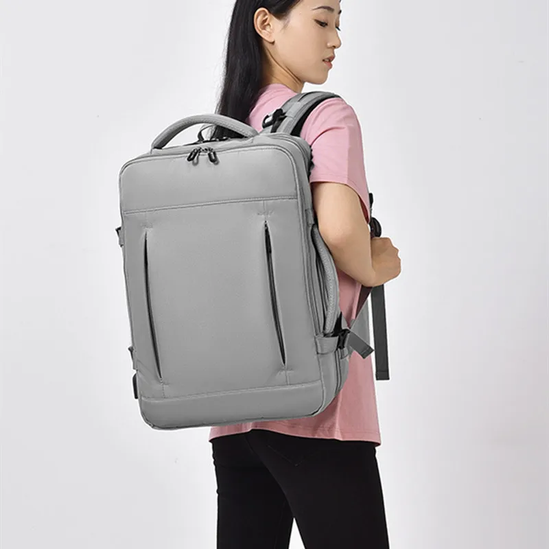 Large Capacity Men's Backpack Advanced Sense Leisure Travel Backpack Commuter Backpack Student Schoolbag Waterproof Computer Bag