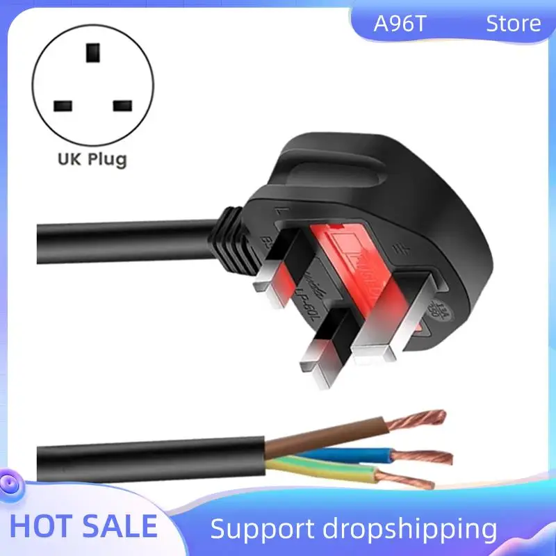 

A96T Powercon Plug 1.5M Black Stage Light Power Cable 3-Core DMX512 LED Event Lighting Cord Aviation Power Cord UK PLUG