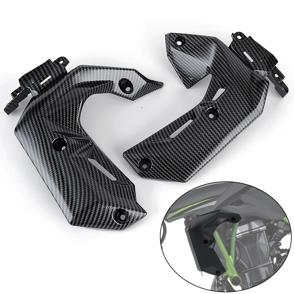 

Боковая крышка радиатора мотоцикла, крышка, панель, обтекатель, защитная крышка для Kawasaki Z650 2017 2018 2019