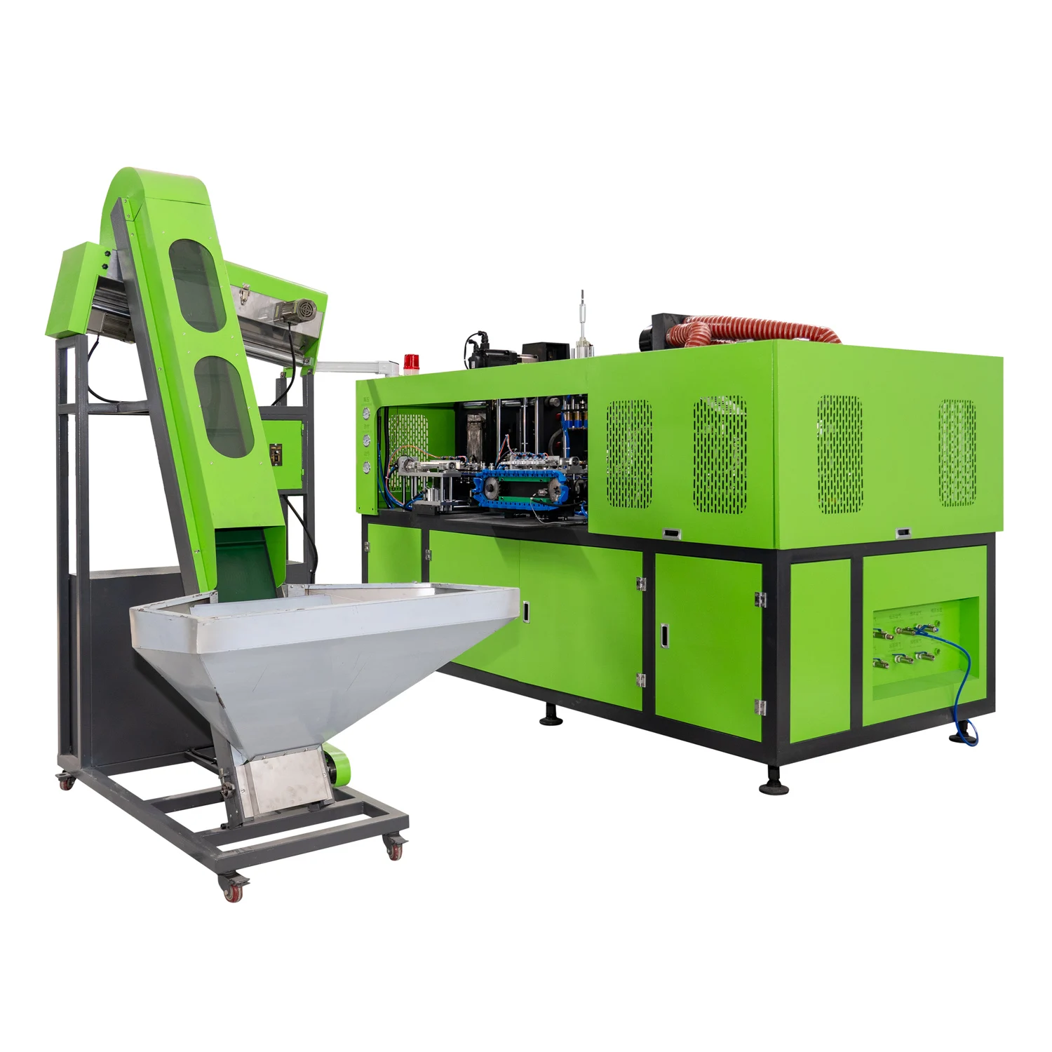 High Efficient Fully Automatic 2 Cavity Pet Preform Bottle Water Blowing Machine