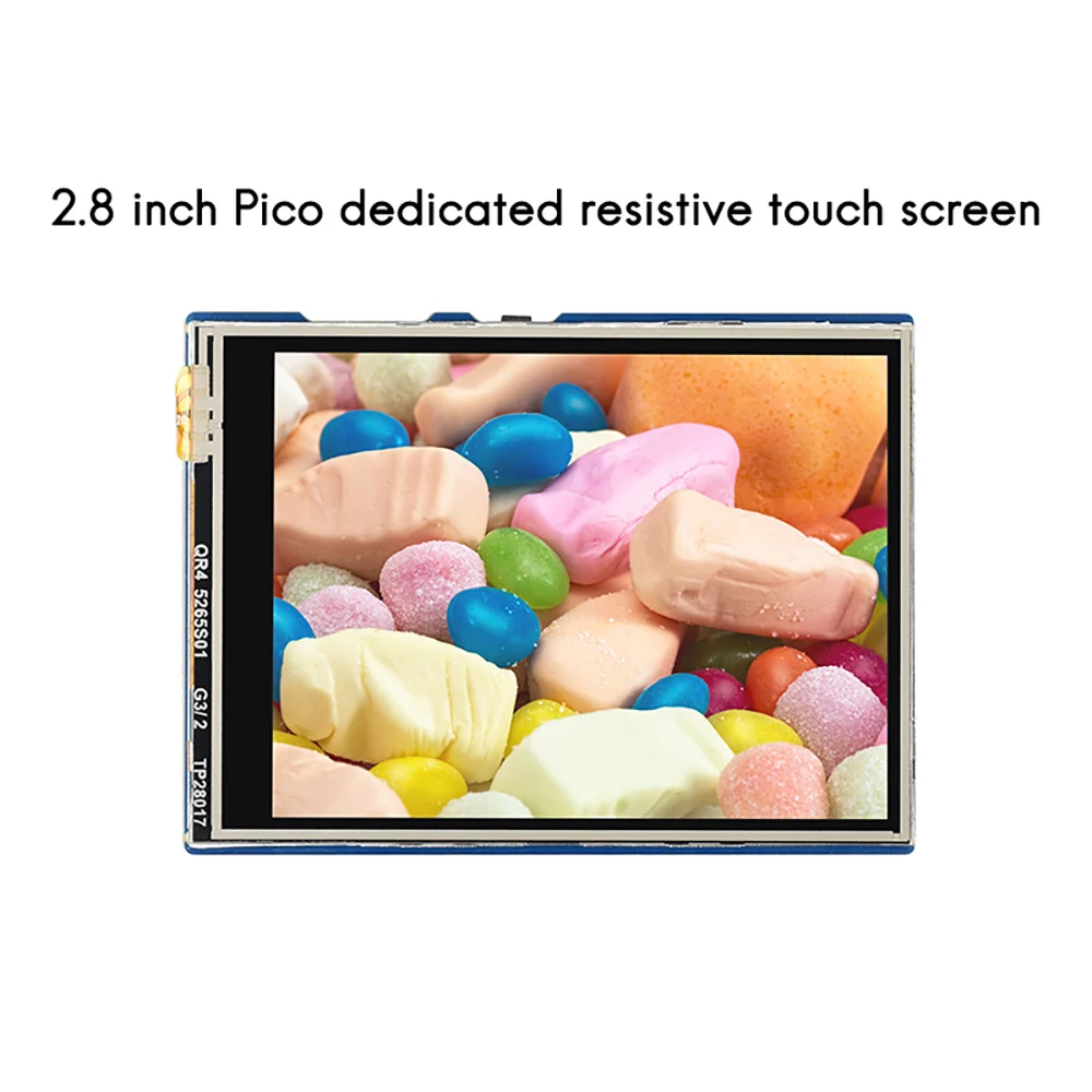T88C for 2.8-Inch Display 262K Color LCD Module 320X240 Pixels SPI Communication Resistive Contact Screen