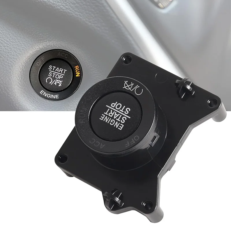 Car Engine Start/Stop Push Button Keyless Switch For Jeep Cherokee 2.4L L4 - Gas, 3.2L V6 - Gas 2014 2015-2018 Auto Accessories