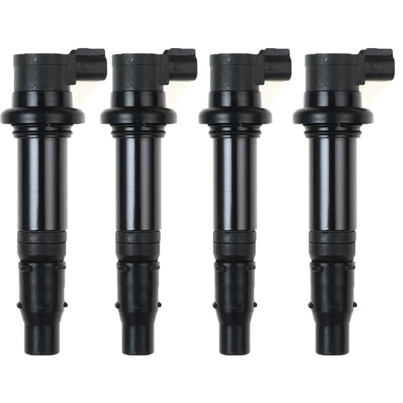 4Pcs Ignition Coil F6T558 F6T560 for Yamaha YZF R1 R6 R6S VMX V Max 2002-2017 5VY-82310-00-00 5VY823100000