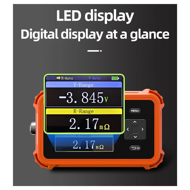 

A82I-Voltage Internal Resistance Tester Tri-Lithium Iron Phosphate Battery Tester For Engineers/Technicians Analyzer