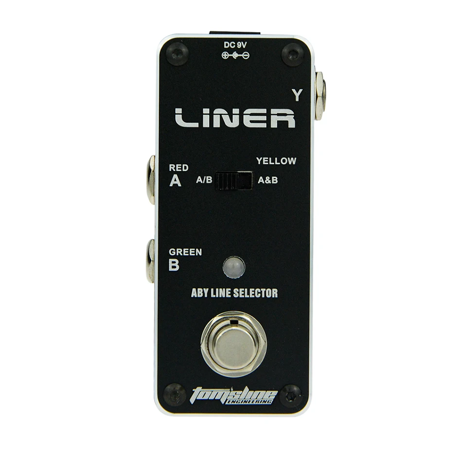 

AROMA Tom'sline ALR-3 Liner Aby Line Selector Mini Electric Guitar Effect Pedal Ture Bypass Guitarra Effect Pedal