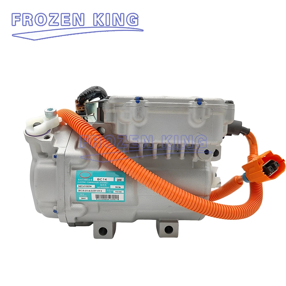

Electric AC Compressor For BYD E5 BC14 OEM:5AEC-8103020A 5AEC8103020A Automotive Air Conditioning Compressor R410a