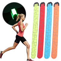 LED Armband Reflective Bracelet 3 Light Modes Safety Bracelet High Visibility Slap Glow Bracelets for Men Women Kids