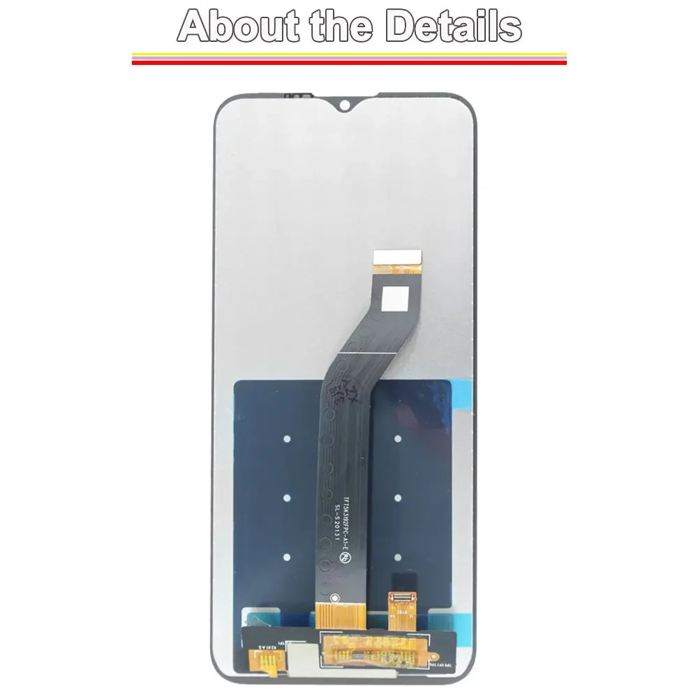 Wyświetlacz LCD do Motorola Moto G8 Power Lite XT2055-2 z ekranem dotykowym i digitizerem, z ramką, do Motorola G8 Power Lite — zdjęcie produktu 3