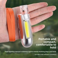 Handheld Keychain Whistle Light - Multifunctional Neck-Hanging Safety Warning Light for Outdoor Sports & Running