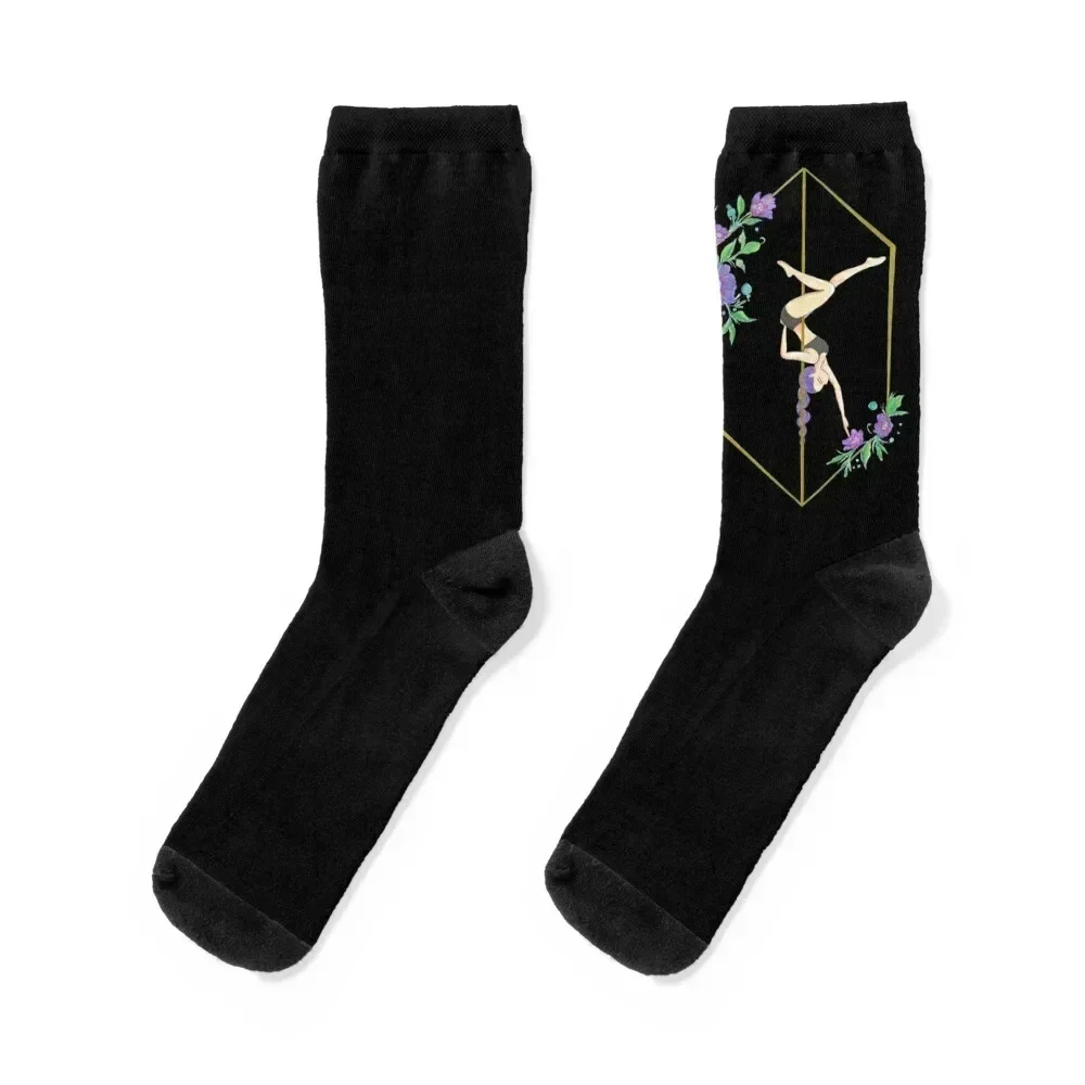 Stunning Lila Socks FASHION Argentina floral luxe Socks Women's Men's