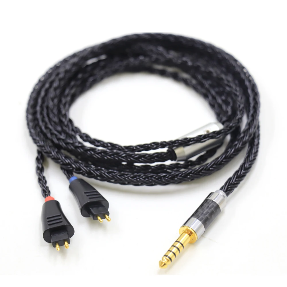 

Bright-Black High Quality 16 core Headphone Replace Upgrade Cable for Fostex TH610 TH900 MK2 TH909 Earphone