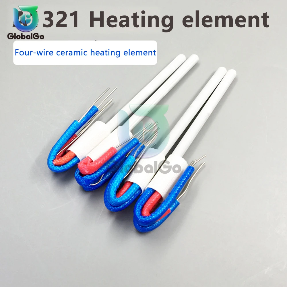 A1321 Ceramic Heating Element 24V 50W Heater Core For HAKKO 936 937 907 8586 soldering iron Saike soldering station replacement