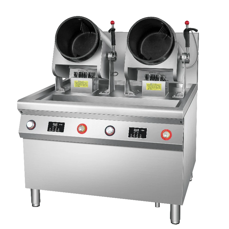 

Dual Heads Single Head LNG LPG 110V/ 220V Automated Cooking Equipment Automatic Cooking Robot Gas Kitchen Machines