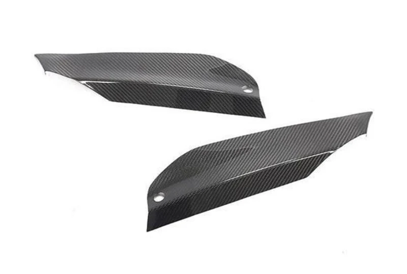 Car Accessories F90 M5 Front Bumper Flap Carbon Fiber Front Bumper Upper Lip Spoiler  for BMW M5 F90 2018-20
