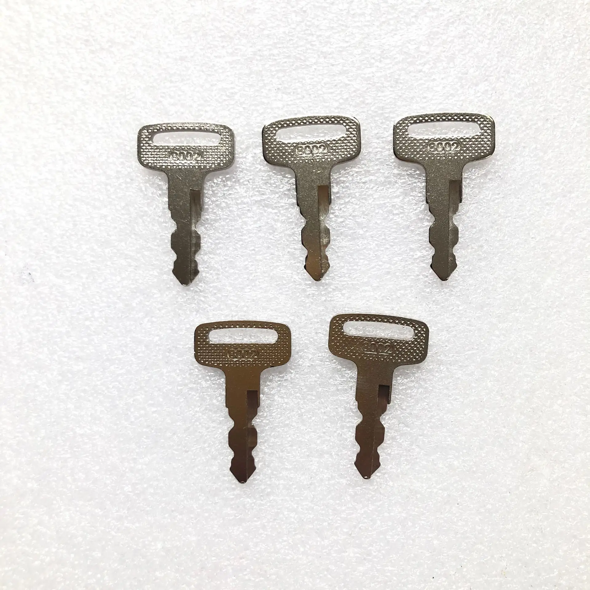 5PCS 8002 Key JU6-H2511-10 ELI80-0287Ignition Key for Yamaha Golf Cart Models